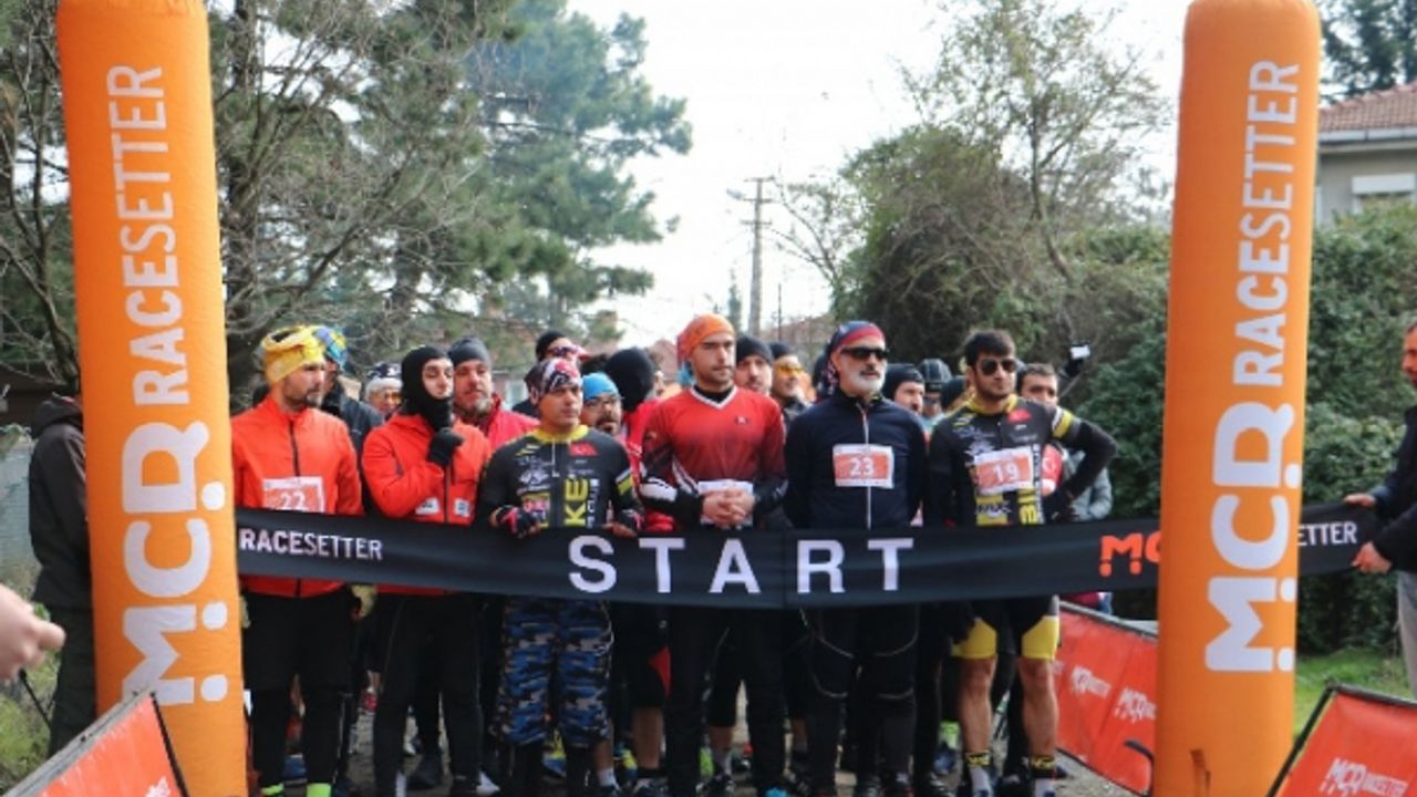 Çekmeköy'de Kurabiye Adam Kros Duatlon Yarışları yapıldı