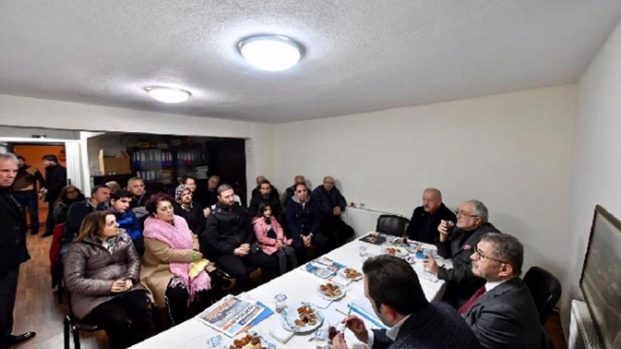 Site ziyaretleri Küçüksu Mahallesi Anadolu Sitesi'nde gerçekleşti