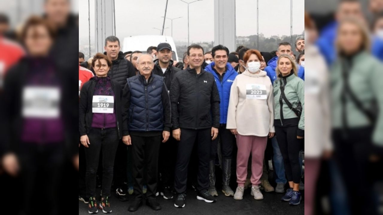 İstanbul Maratonu’nda Dikkat Çeken Görüntüler