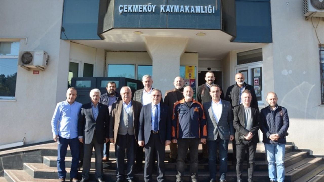 İstanbul Doğaseverler Derneği Kaymakam Resul Çelik’i Ziyaret Etti