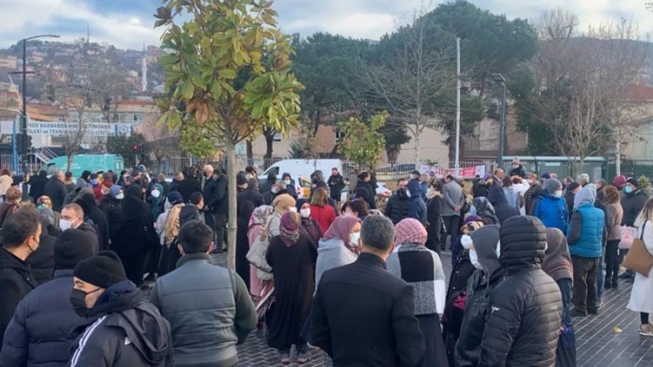 Beykoz'da Tapu Mağdurları Eylem yaptı!