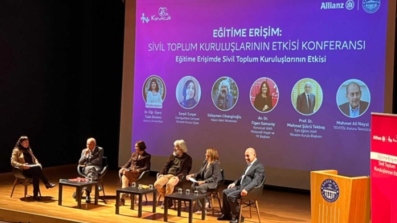 Koruncuk Vakfı “Eğitime Erişim: Sivil Toplum Kuruluşlarının Etkisi” Konferansı gerçekleşti