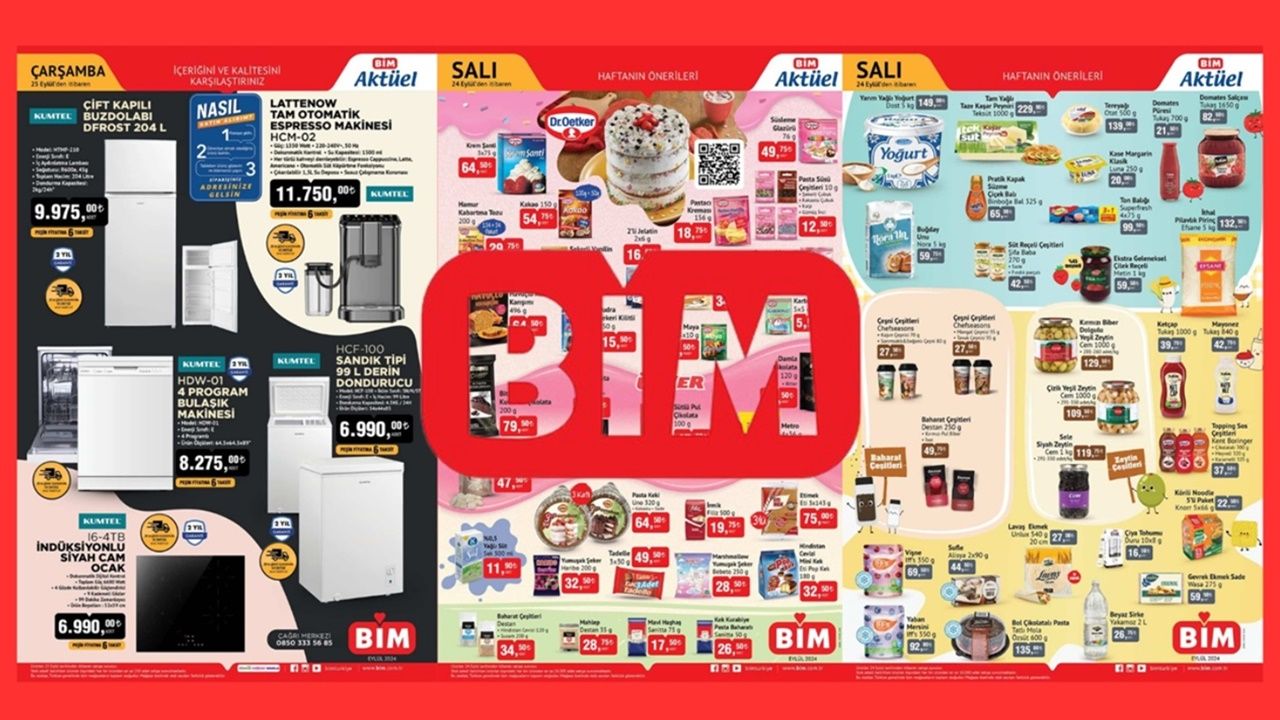 Bu Cuma BİM’de indirim şenliği var! İşte 7 Mart 2025 BİM aktüel ürünler kataloğu