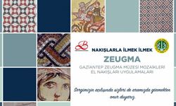 Nakışlarla İlmek İlmek Zeugma sergisi Hamam Kültürü Müzesi’nde