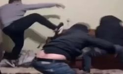 Küçük çocuğu acımasızca dövdüler! Görüntüler infial yarattı