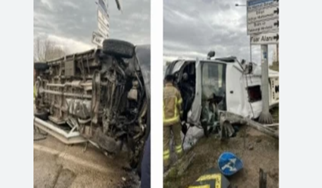 Bursa'da korkunç kaza! 1 çocuk öldü 5 kişi yaralandı