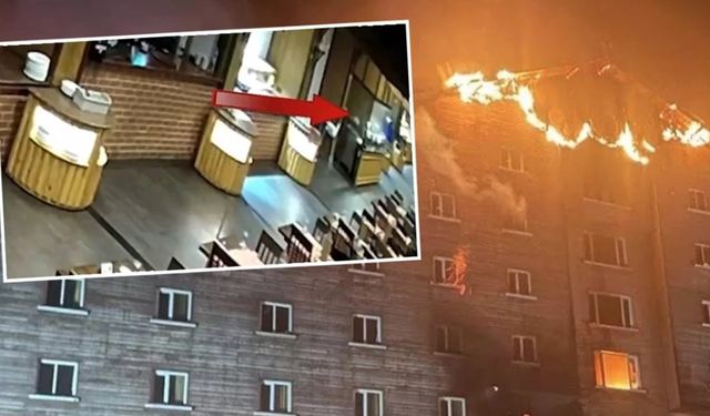 Kartalkaya'daki yangının çıkış anına dair görüntüler yayınlandı! Facia böyle gelmiş