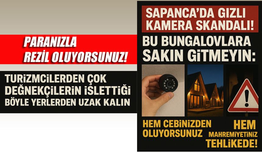 PARANIZLA REZİL OLUYORSUNUZ!