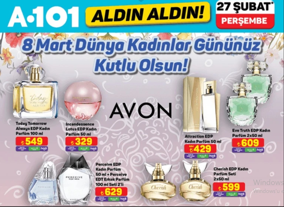 A101E Indirimli Rosefield Davidoff Ve Skechers Urunleri Geliyor 8 Mart Dunya Kadinlar Gunun 1