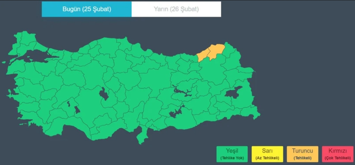 Meteorolojiden Turuncu Alarm Kar Geri Donuyor 1