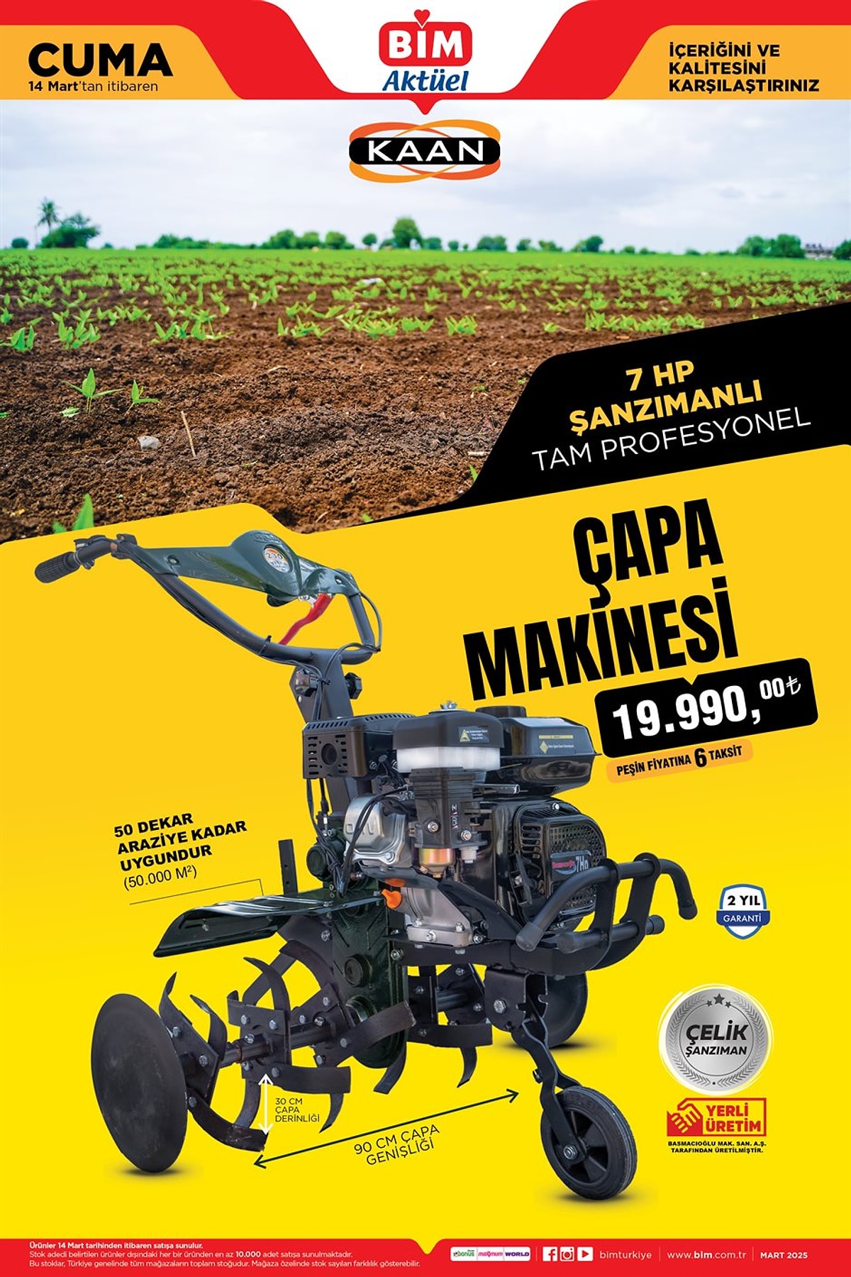 Bimde Dev Indirim Basliyor 13 Mart 2025 Bim Katalogu Ile Capa Makinesi Geliyor 1