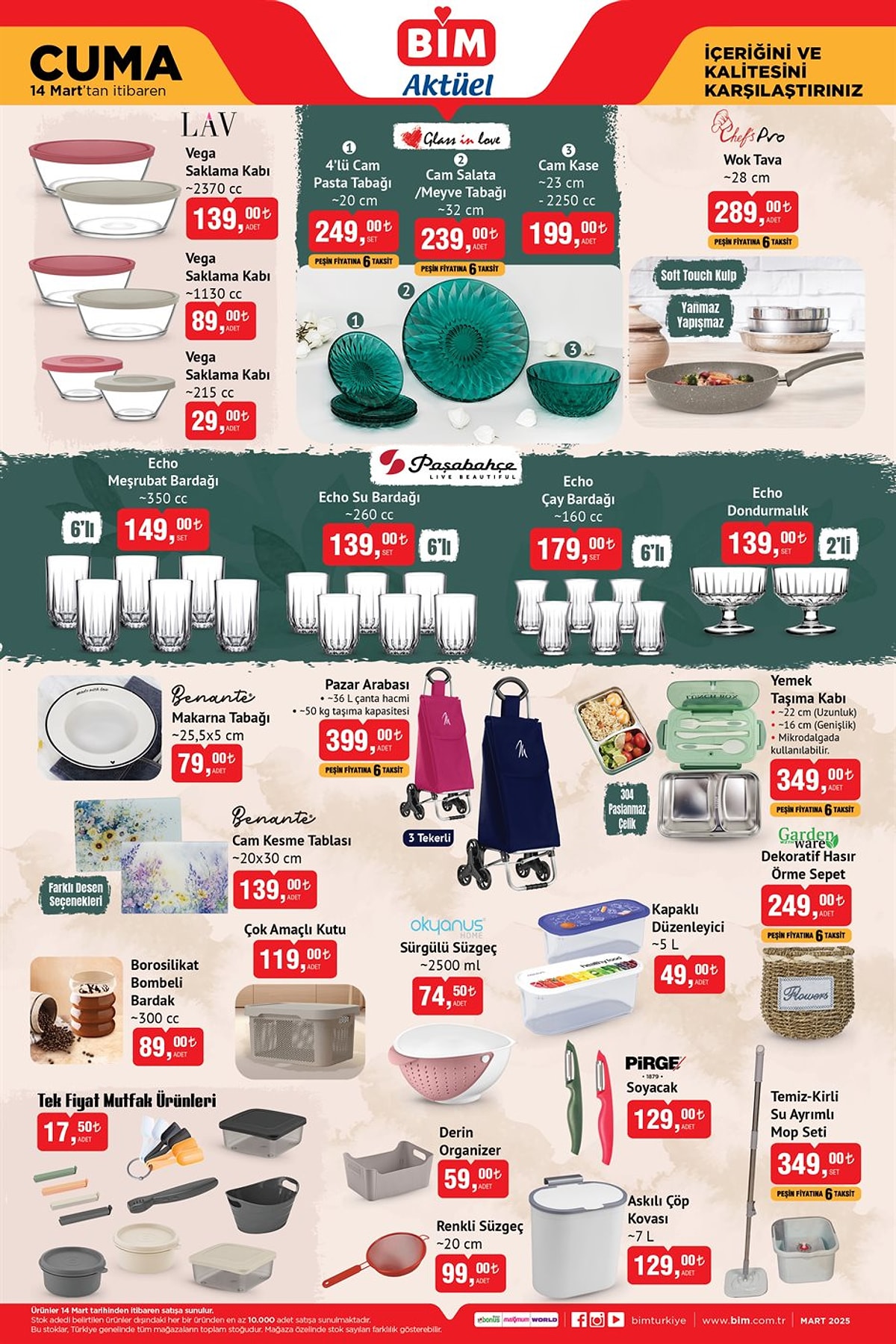 Bimde Dev Indirim Basliyor 13 Mart 2025 Bim Katalogu Ile Capa Makinesi Geliyor 6