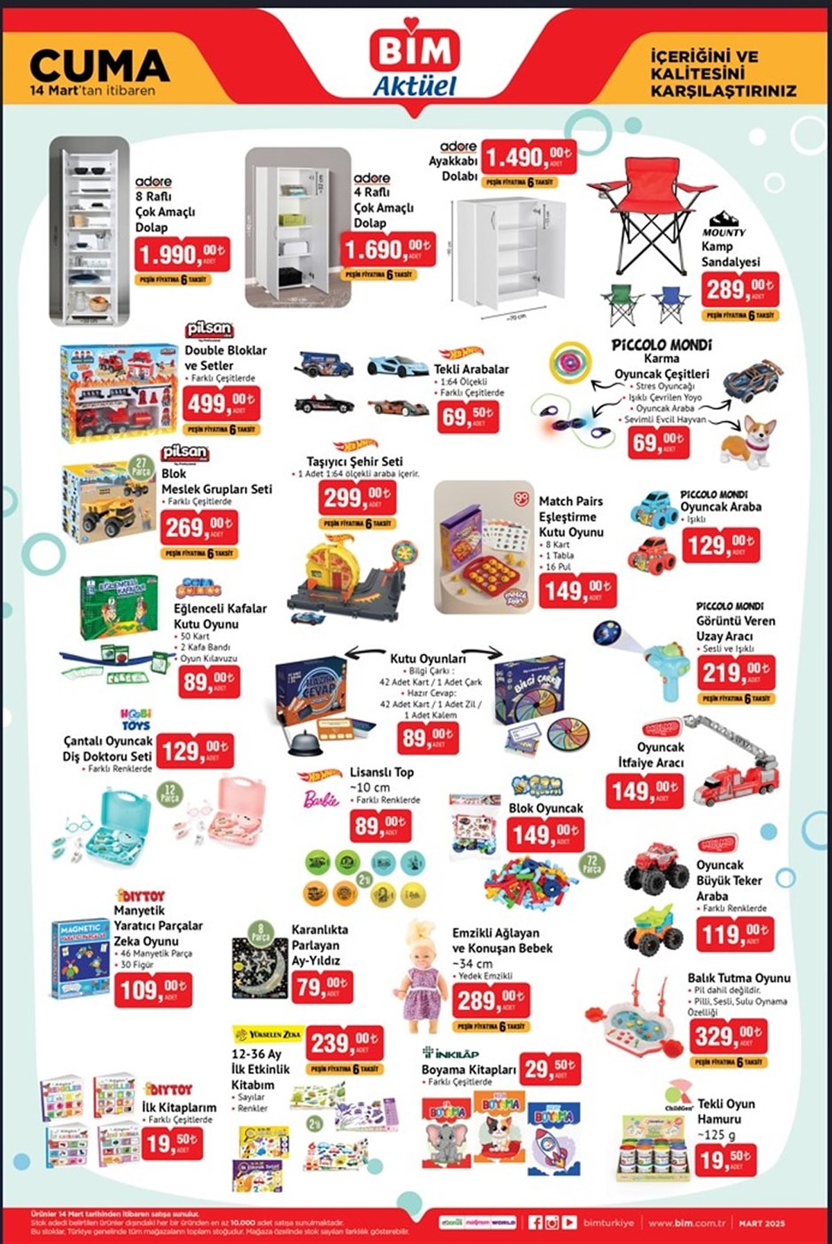 Bimde Dev Indirim Basliyor 13 Mart 2025 Bim Katalogu Ile Capa Makinesi Geliyor 8