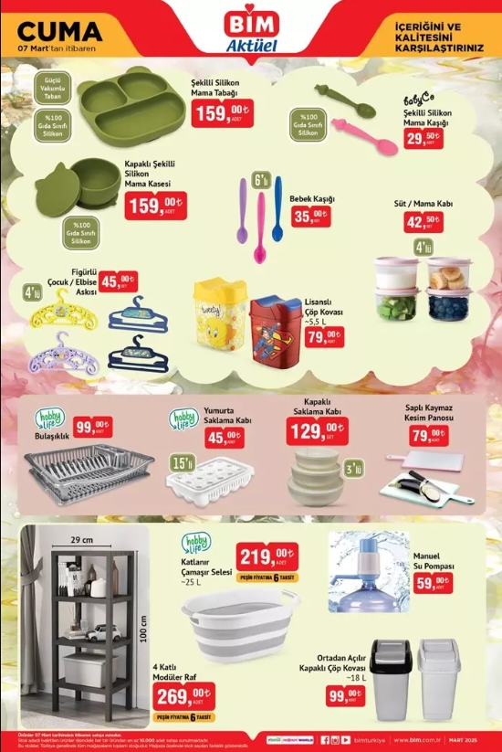 Bu Cuma Bimde Indirim Senligi Var Iste 7 Mart 2025 Bim Aktuel Urunler Katalogu 3