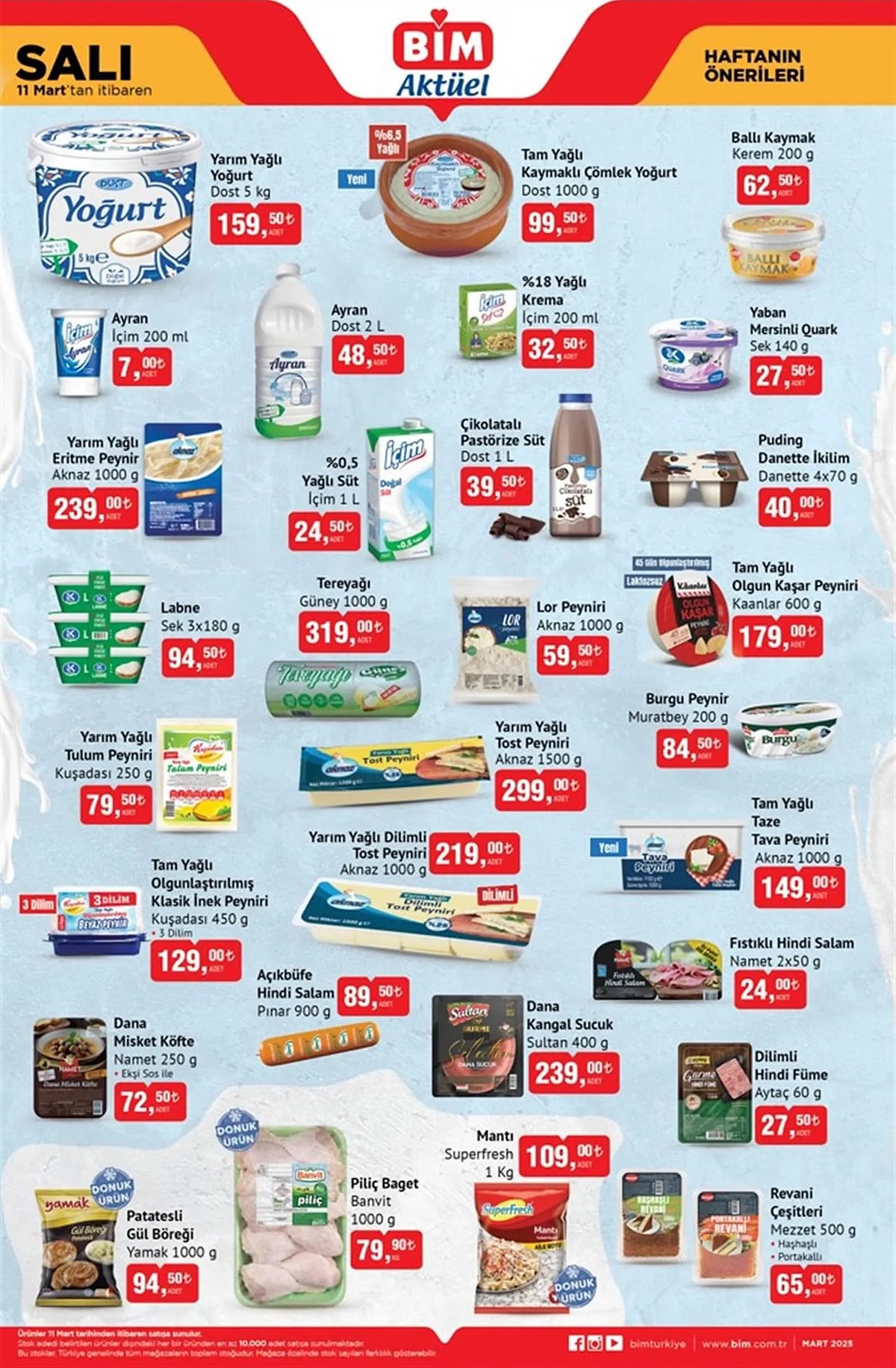 Yarin Bimde Izdiham Cikacak 11 Mart Bim Aktuel Katalog Listesinde Dev Firsatlar 1