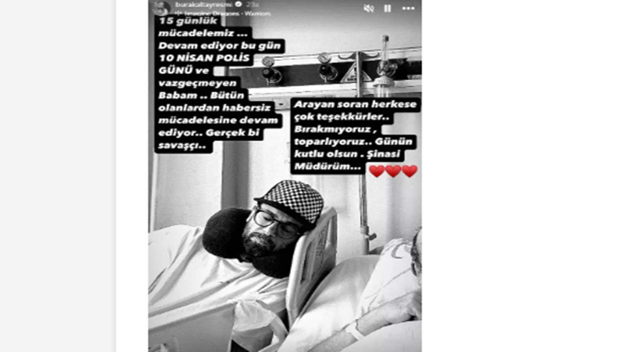 Unlu Oyuncu Burak Altaydan Hastane Odasindan Gelen Paylasim Sevenlerini Endiselendirdi-1